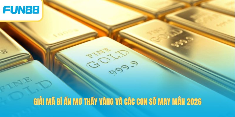 mơ thấy vàng
